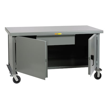 Little Giant Mobile Cb Workbench, 3600 lb., 36x72", Drawer WWC3672-HD6PHFL